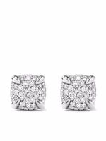 David Yurman puces d'oreilles Petite Chatelaine en argent sterling serties de diamants