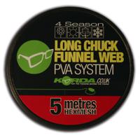 Korda PVA Longchuck Funnel Web Hexmesh 5 m refill - thumbnail