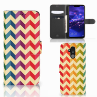 Huawei Mate 20 Lite Telefoon Hoesje Zigzag Multi Color