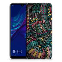 Huawei P Smart Plus (2019) TPU bumper Aztec