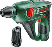 Bosch Uneo Snelspanboorhouder, SDS-Quick, SDS-HEX 30 mm-Accu-boorhamer 12 V 2.5 Ah Li-ion Incl. 2 accus, Incl. accessoires, Incl. koffer - thumbnail