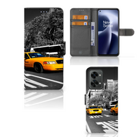 OnePlus Nord 2T Flip Cover New York Taxi - thumbnail