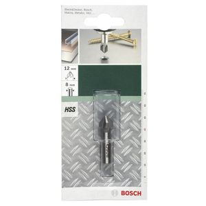 Bosch Accessories 2609255118 Kegelverzinkboor 12 mm HSS Cilinderschacht 1 stuk(s)