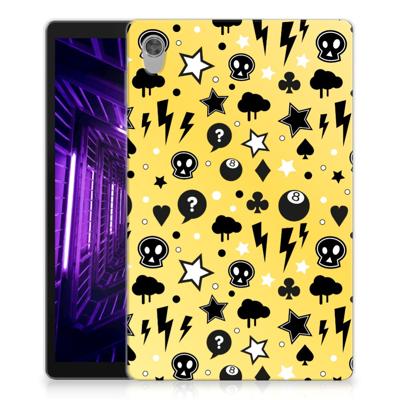 Tablet BackCover Lenovo Tab M10 HD (2de generatie) Punk Geel Tablet BackCover Lenovo Tab M10 HD (2de generatie) Punk Geel