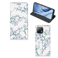 Xiaomi 11 Lite NE 5G | Mi 11 Lite Uniek Smart Cover Blossom White - thumbnail