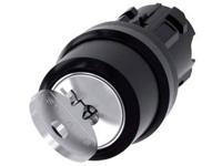Siemens 3SU1000-4DF11-0AA0 Sleutelschakelaar 1 x 90 ° IP66, IP67, IP69/IP69K 1 stuk(s)