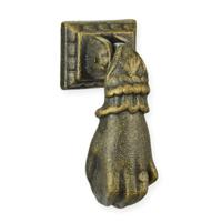 A PAIR OF CAST IRON DOOR KNOCKERS - thumbnail