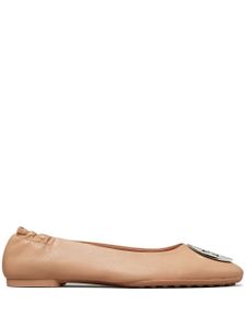 Tory Burch ballerines Claire - Tons neutres