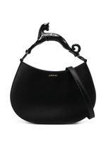 Lanvin sac porté épaule en cuir à anse en chat - Noir - thumbnail