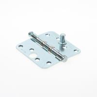 Axa Veiligheidskogellagerscharnier topcoat gegalvaniseerd ronde hoeken 89 x 89mm SKG*** 1543-25-23/V4E