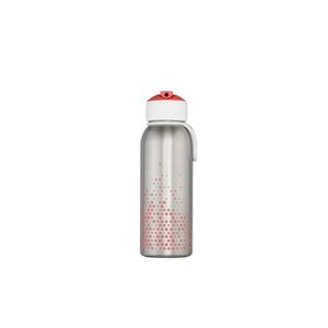 isoleerfles flip-up campus 350 ml - pink