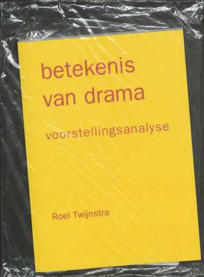 Betekenis van drama - R. Twijnstra - Paperback (9789064032325)