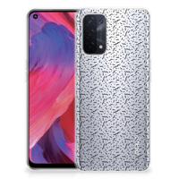 OPPO A93 5G TPU bumper Stripes Dots