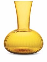 Dolce & Gabbana carafe nervurée en verre de Murano - Jaune