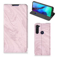 Motorola Moto G Pro Standcase Marble Pink - Origineel Cadeau Vriendin