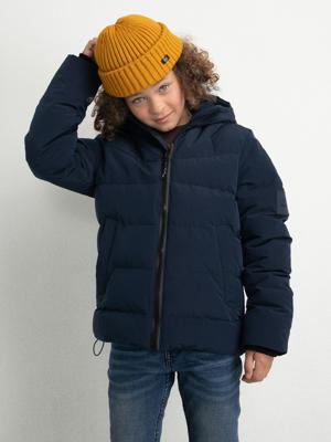 Petrol Industries Jongens Gevoerde winterjas Zwart - 164