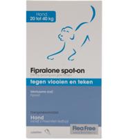 Flea Free Spot-on Hond 20 Tot 40 Kg (3st)