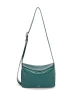 Jil Sander sac à bandoulière en cuir à logo imprimé - Vert - thumbnail