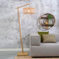 GOOD&MOJO Vloerlamp Bromo Bamboe, 176cm