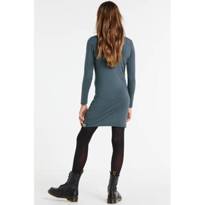 LOOXS 10sixteen jurk met kraagje grijs