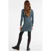 LOOXS 10sixteen jurk met kraagje grijs
