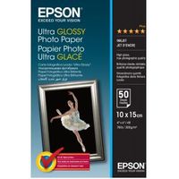 Epson Ultra Glossy Photo Paper, 100 x 150 mm, 300g/m², 50 Vel - thumbnail