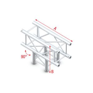 Showtec FQ30-017 truss T-stuk