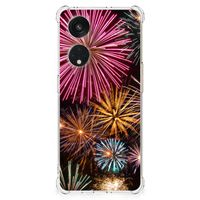 OPPO A98 Anti Shock Bumper Case Vuurwerk