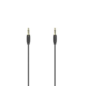 Hama Audiokabel 3,5-mm-jack-st. - St. Stereo Verguld Ultradun 1,5 M