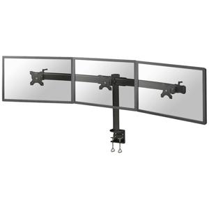 Neomounts FPMA-D700D3 Monitor-tafelbeugel 3-voudig 25,4 cm (10) - 68,6 cm (27) Zwart In hoogte verstelbaar, Zwenkbaar, Roteerbaar