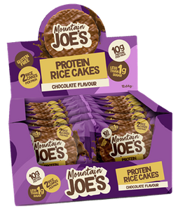 Mountain Joe&apos;s Protein Rice Cakes Chocolate (12 x 64 gr)