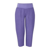 Paprika cropped straight fit broek paars