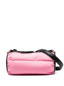 Moncler sac porté épaule matelassé à logo - Rose