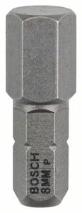 Bosch Accessoires Bit extra-hard HEX 8, 25 mm 3st - 2607001730