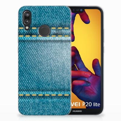 Huawei P20 Lite Silicone Back Cover Jeans
