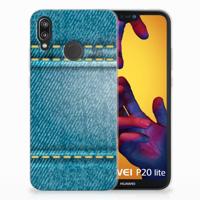 Huawei P20 Lite Silicone Back Cover Jeans