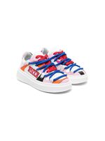 PUCCI Junior baskets à design colour block - Blanc