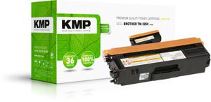 KMP Compatibel Tonercassette B-T39 vervangt Brother TN-325C, TN325C Cyaan