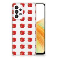 Samsung Galaxy A33 5G Siliconen Case Paprika Red - thumbnail