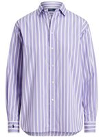 Polo Ralph Lauren chemise bicolore à rayures - Violet