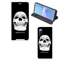 Mobiel BookCase Sony Xperia 10 III Skull Eyes - thumbnail