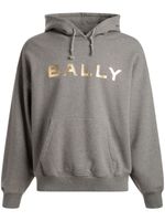 Bally hoodie à logo imprimé - Gris