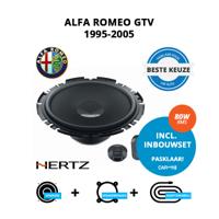 Beste speakers voor Alfa Romeo GTV 1995-2005 - Voordeuren