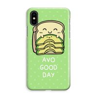 Avo Good Day: iPhone XS Max Volledig Geprint Hoesje