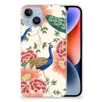 TPU Hoesje voor Apple iPhone 14 Pink Peacock