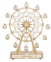 Robotime modelbouwpakket Ferriswheel 16,5 cm hout 120 delig