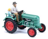 Busch - 1/87 TRAKTOR KRAMER KL 11 BAUER/KIND 1953 (2/24) *
