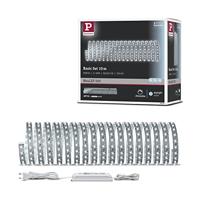 Paulmann 70830 LED strip MaxLED 500 basisset incl. 1x48,5 watt dimbaar lichtband zilver lichtstrip kunststof LED band 6500 K