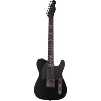 Fender Made in Japan Limited Hybrid II Telecaster Noir RW Satin Black elektrische gitaar met gigbag