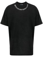 Mostly Heard Rarely Seen logo-print cotton T-shirt - Noir